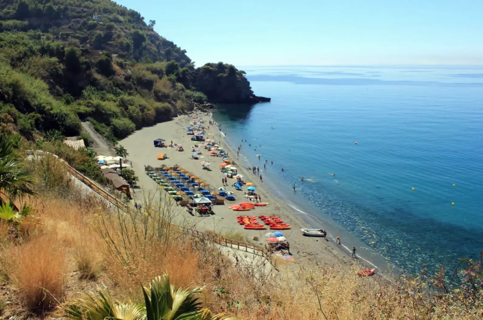 Maro Beach — One of Spain's Best Beaches — Accessible in Nerja