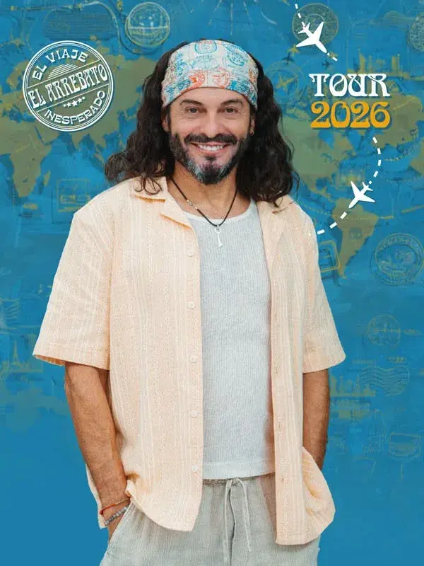 El Arrebato en la imagen promocional de su gira «El viaje inesperado» Tour 2026