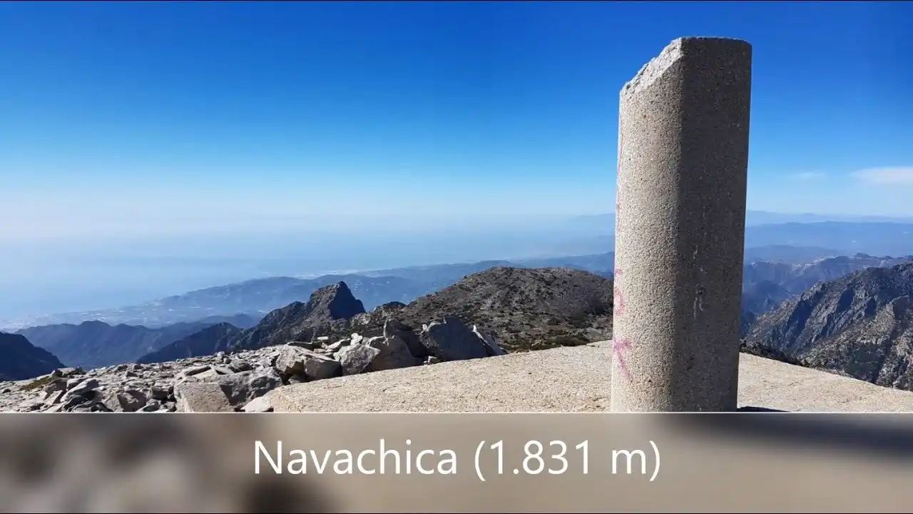 Ruta desde Fuente del Esparto a Navachica