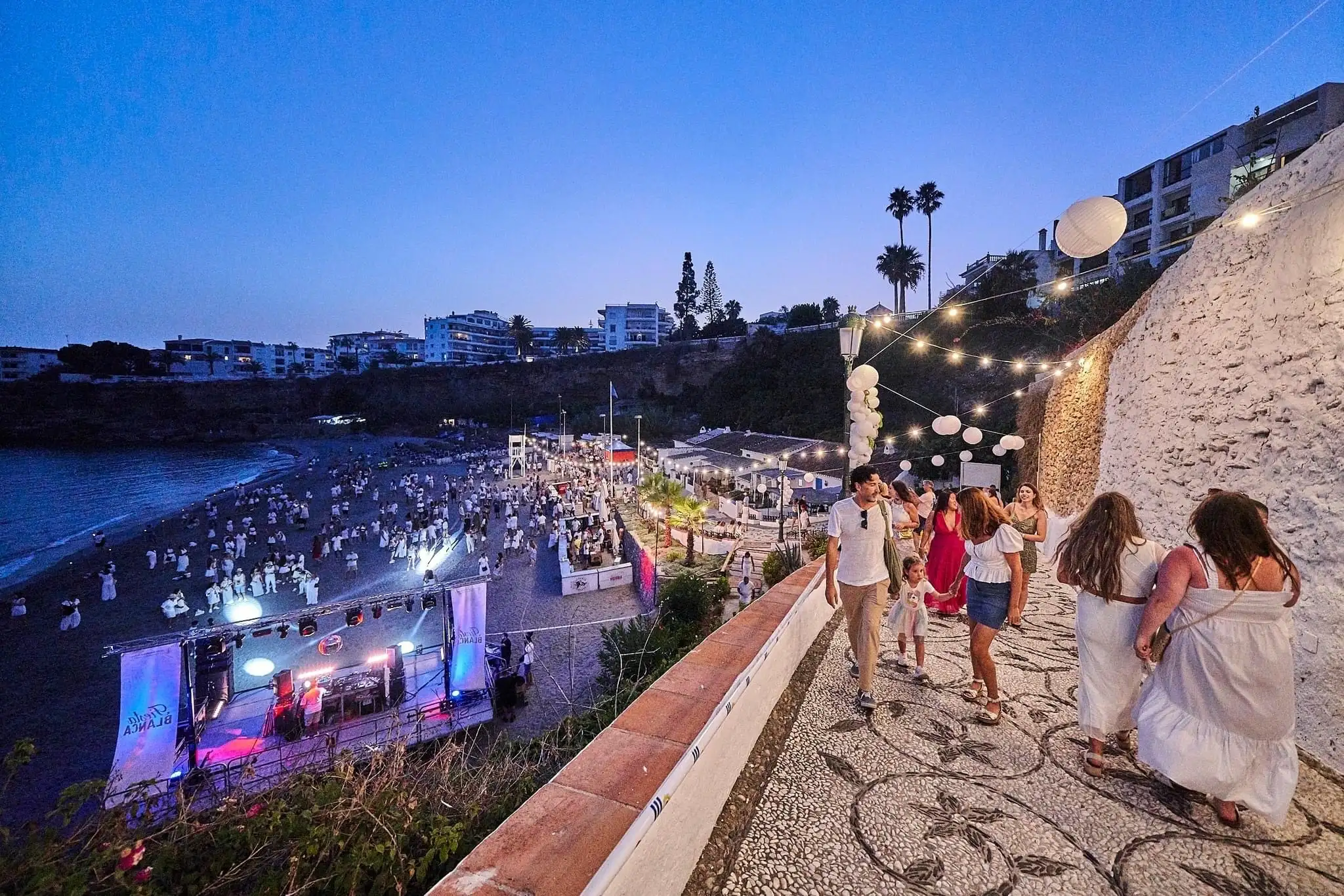 Fiesta Blanca de Nerja en Nerja — exterior