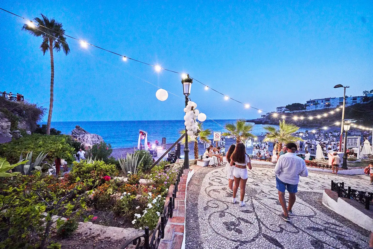Fiesta Blanca de Nerja en Nerja — vista principal