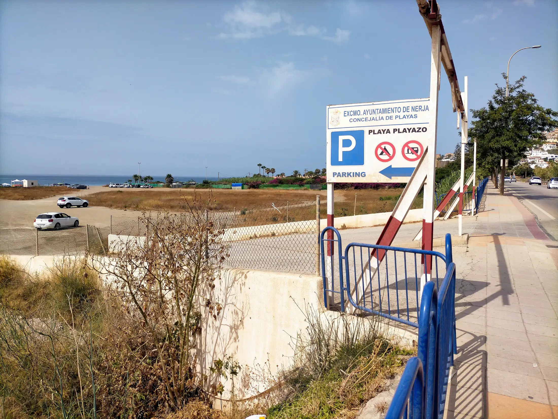 Parking El Playazo en Nerja — vista principal