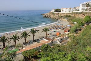 Playa El Salón Nerja