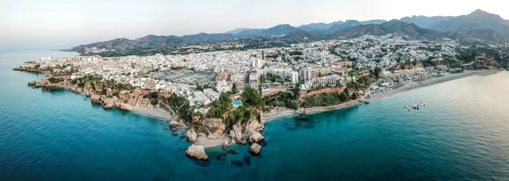 Playas centro de Nerja