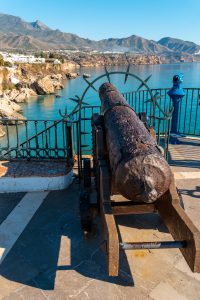 Cañón Balcón de Europa Nerja